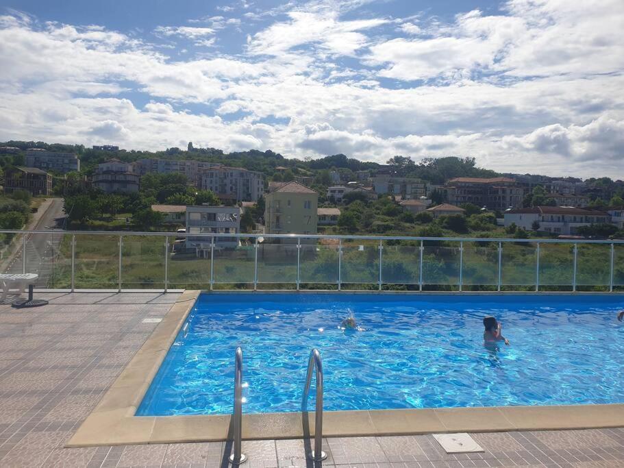 Studio Silver Terace With Sea View For 4 Person 비알라 외부 사진