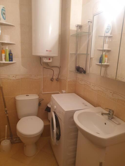 Studio Silver Terace With Sea View For 4 Person 비알라 외부 사진